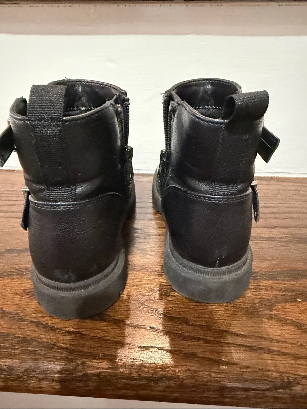 Cat & Jack Toddler Black Boots - Size 10